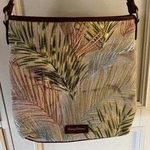 Tommy Bahama Palm Leaves Woven Handbag